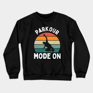 Parkour Athlete Crewneck Sweatshirt